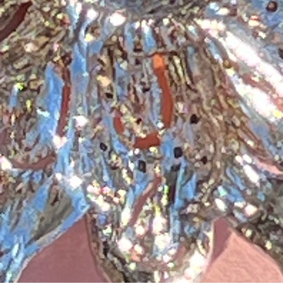 Rare Find Vintage Signed Lum Nu Flower Brooch - Picture 8 of 10